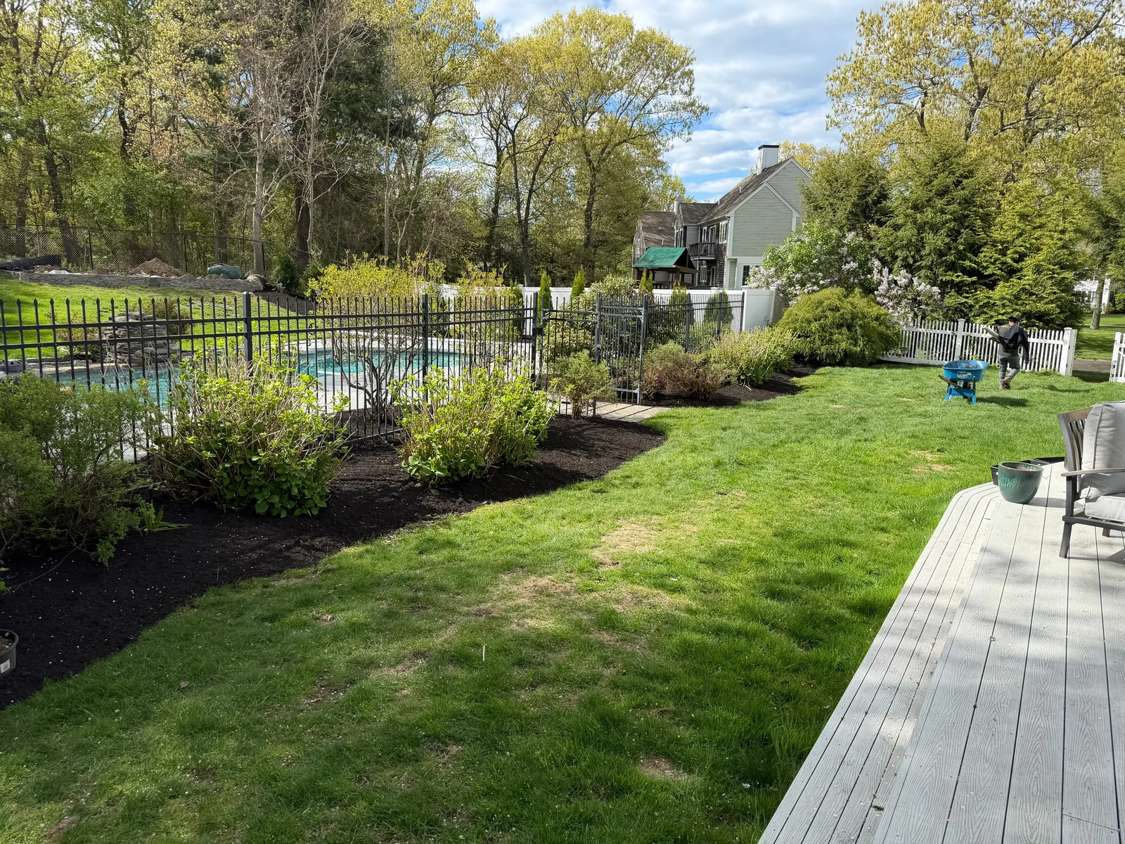 Walkways & Driveways project completed by Bear Valley Stonework & Landscape in Newton, MA