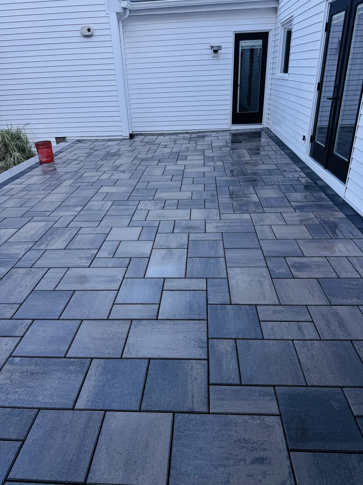 Paver Patios project completed by Bear Valley Stonework & Landscape in Boston, MA