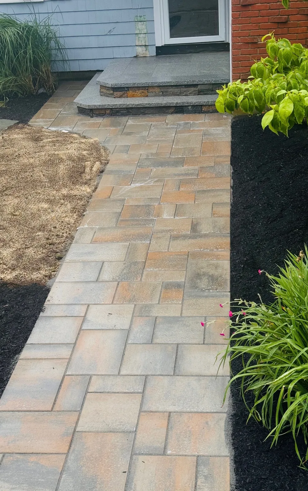 Walkways & Driveways project completed by Bear Valley Stonework & Landscape in Boston, MA