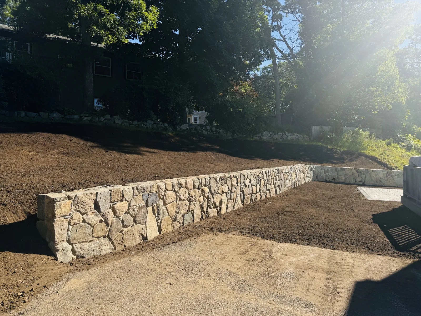 Stonework / Masonry project completed by Bear Valley Stonework & Landscape in Milton, MA