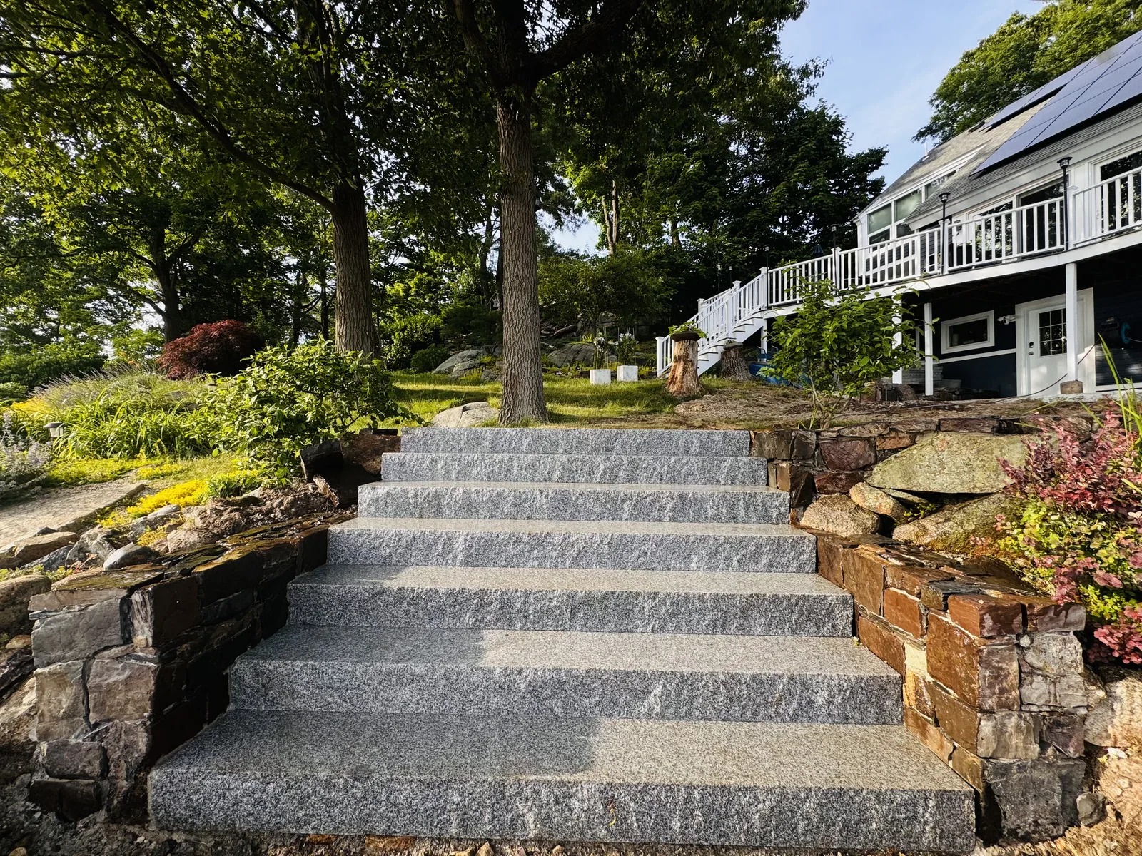 Stonework / Masonry project completed by Bear Valley Stonework & Landscape in Milton, MA