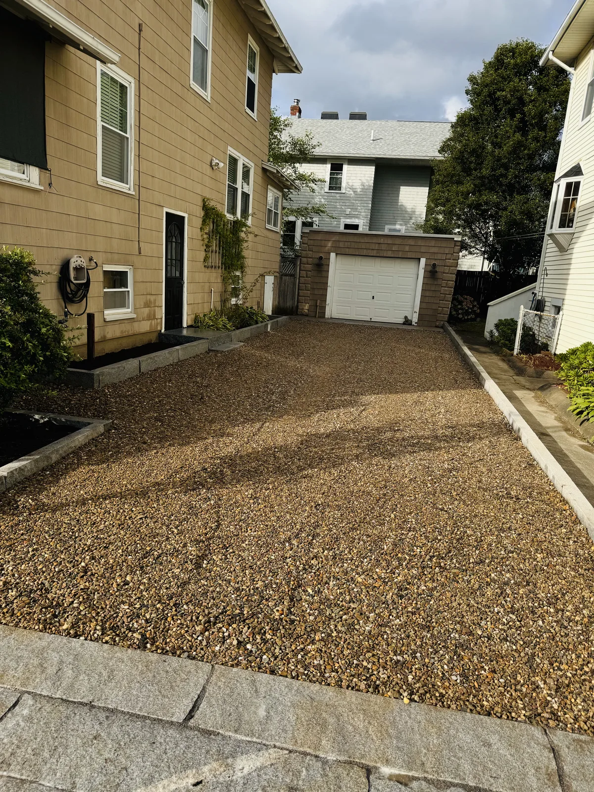 Paver Patios project completed by Bear Valley Stonework & Landscape in Norwell, MA