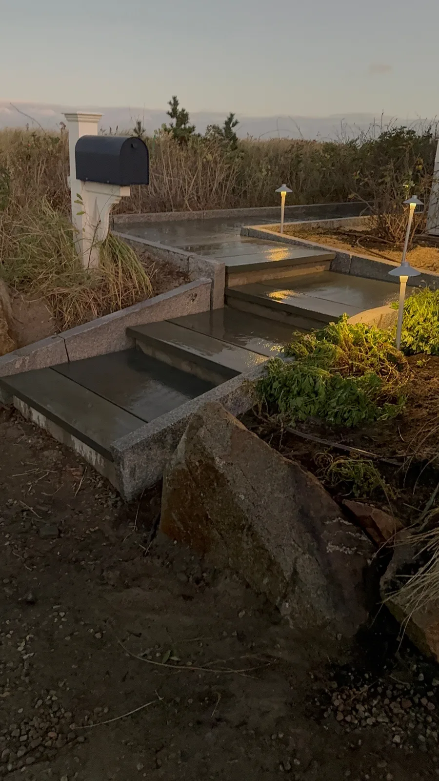 Walkways & Driveways project completed by Bear Valley Stonework & Landscape in Needham, MA