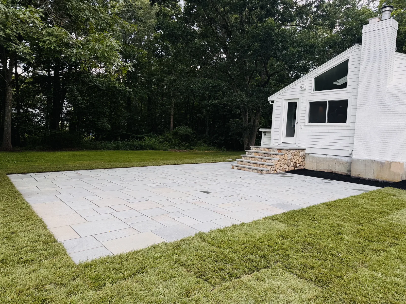 Walkways & Driveways project completed by Bear Valley Stonework & Landscape in Quincy, MA